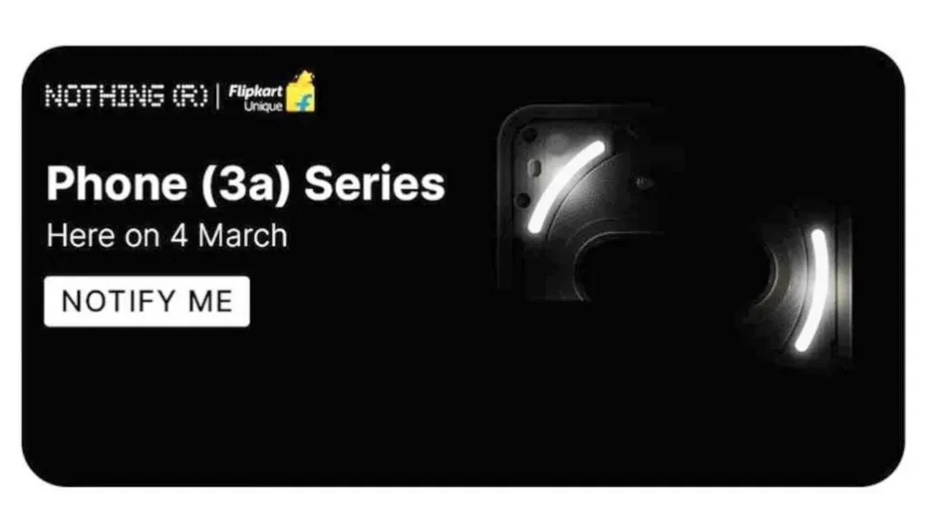 Nothing Phone 3a series Flipkart